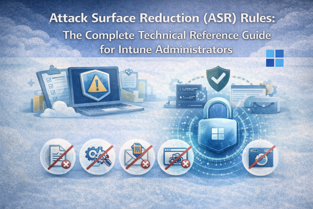 Attack Surface Reduction (ASR) Rules The Complete Technical Reference Guide for Intune Administrators