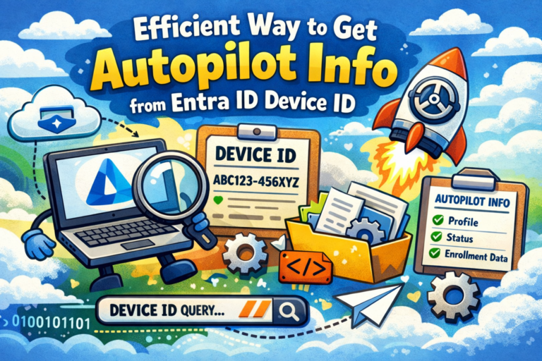 Efficient way to get Autopilot Info from Entra ID Device ID