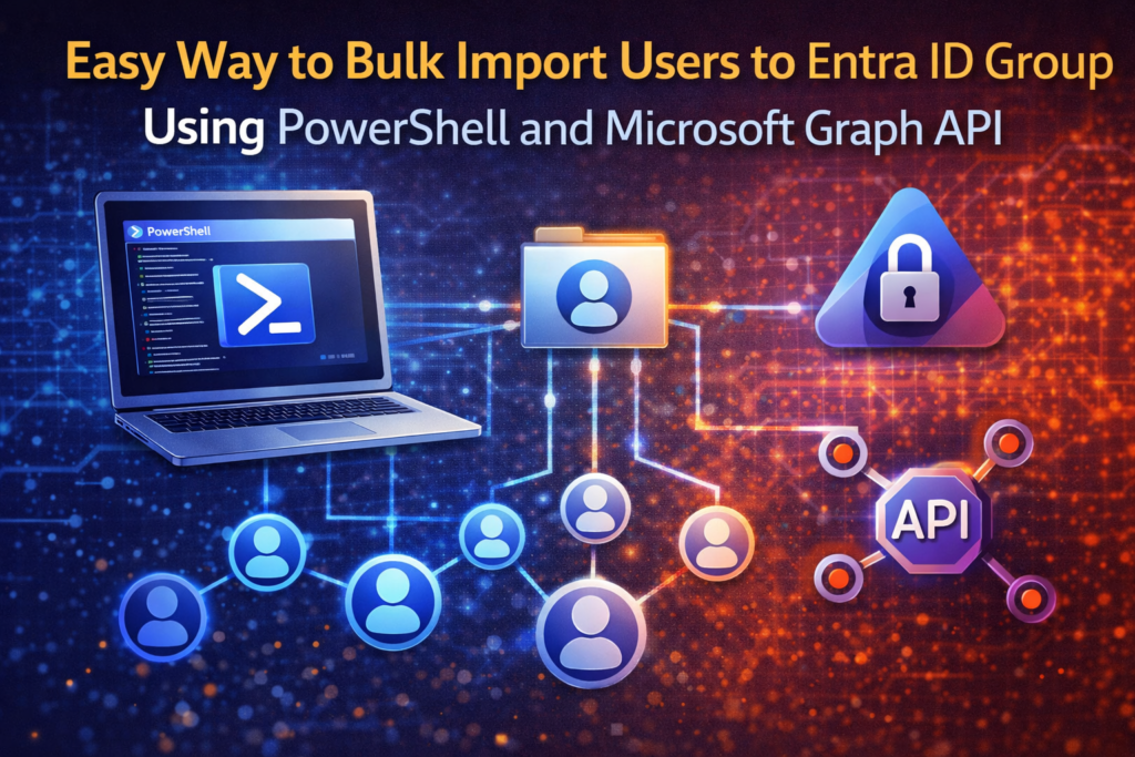 Easy Way to Bulk Import Users to Entra ID Group Using PowerShell and ...