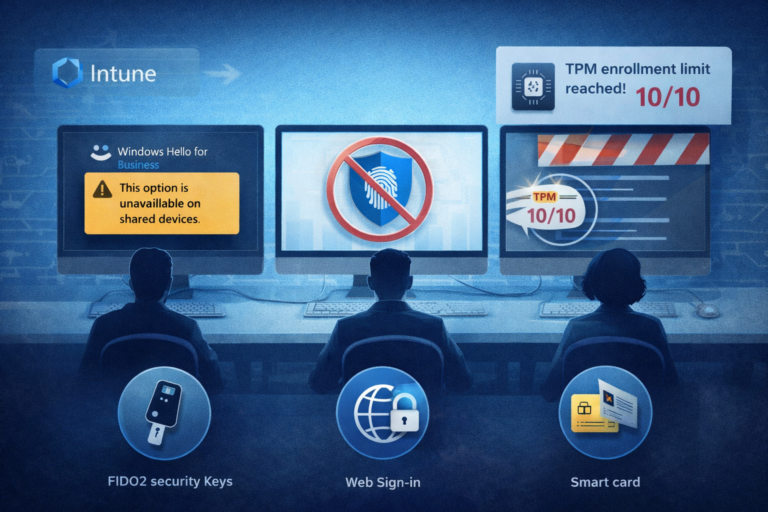 Windows Hello for Business on Shared Devices