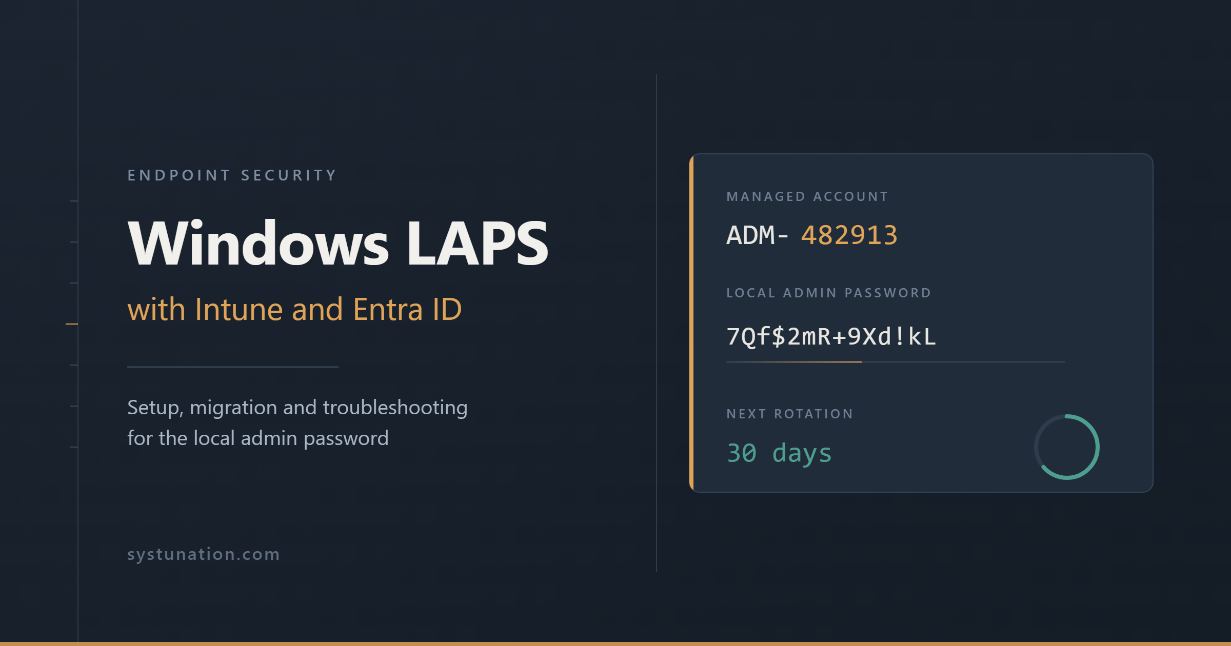 Windows LAPS with Intune and Entra ID Complete Setup, Migration and Useful Troubleshooting Guide